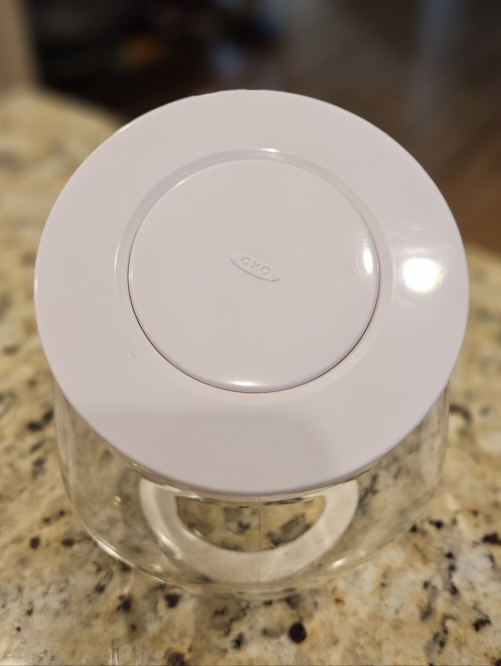 Oxo White Clear Airtight Kitchen Canister Cookie, Snack